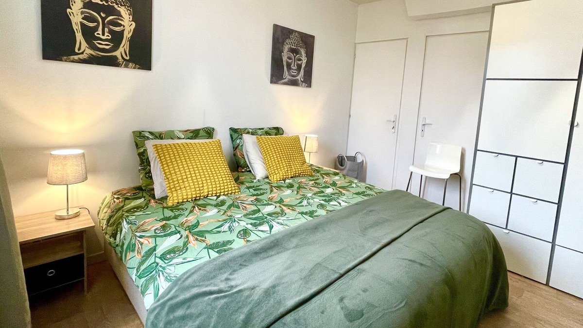 Grand-Fort-Philippe Apartment | À 200 m de la Plage, Central, bel Appartement 3 Pièces Dans Maison Classée