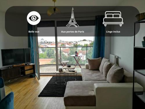 Petit-Colombes Apartment | Élysée Lumière Résidence Prestige Paris-La Défense