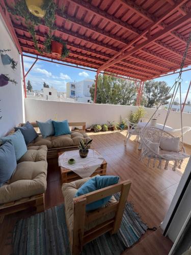 El Menzah Apartment | Étage privé tout confort deux chambres salle de bain et espace cuisine dappoint