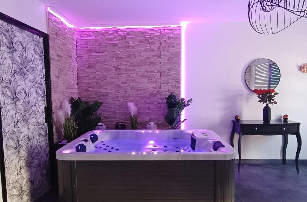 Rosieres-pres-Troyes Apartment | Évasion romantique avec jacuzzi intérieur