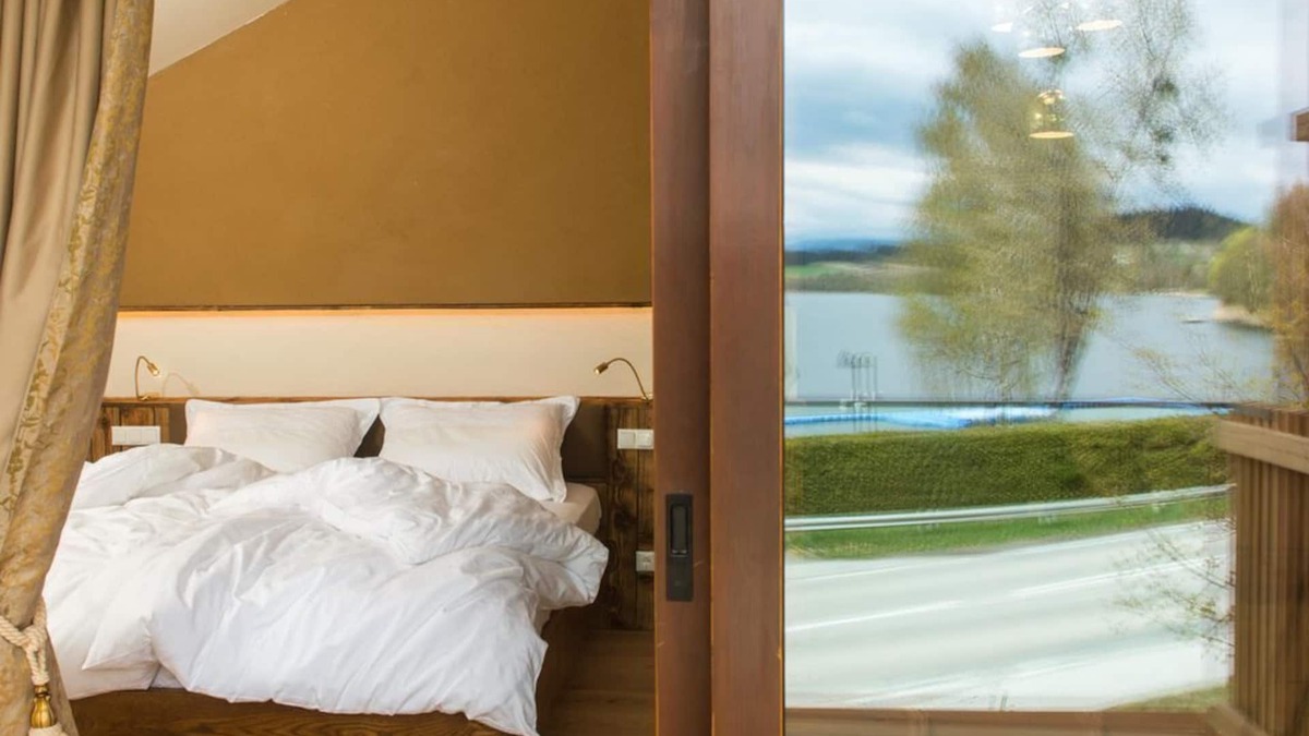 Sankt Georgen am Langsee Bed & Breakfast | Üban See Suite mit Balkon, Seeblick - Winzerzimmer Weingut Georgium