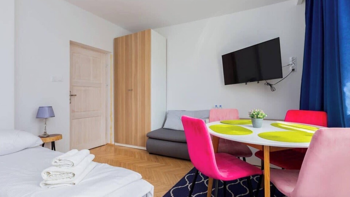 Dziaki Lesne Apartment | Śląska Pleasant Pink Studio