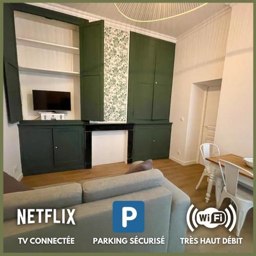 Douai Apartment | ღ Lys Vert - Situé au cœur de Douai & Parking privé