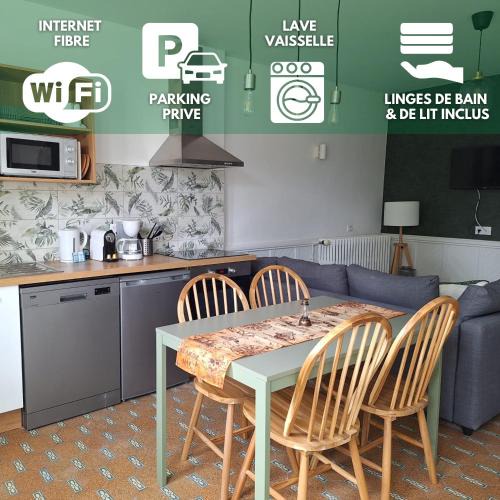 Chateaubriant Apartment | ღ Pirates des Caraïbes - Parking, Terrasse, Wifi