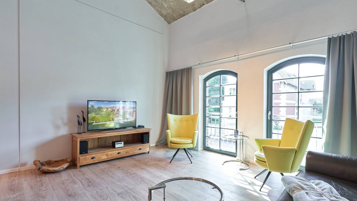 Wessendorf Apartment | 08-ferienwohnung 8, 61 qm, Schlafgalerie, Wohnküche, Dusche/wc