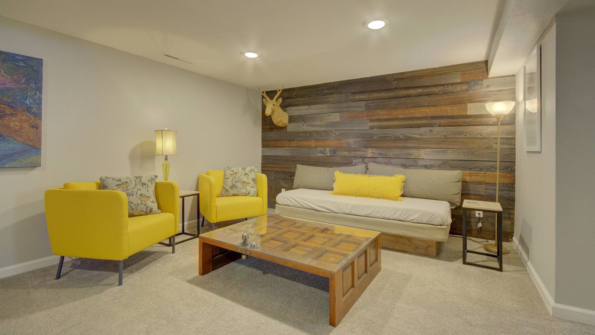 Arvada Plaza Area Apartment | 1/2 of our house, bright basement suite w/ kitchen and laundry