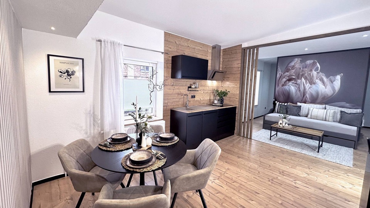 Jessnitz Apartment | 1 - 4 Pers. Apartment - Moderne 40 qm Ferienwohnung - Haustiere auf Anfrage