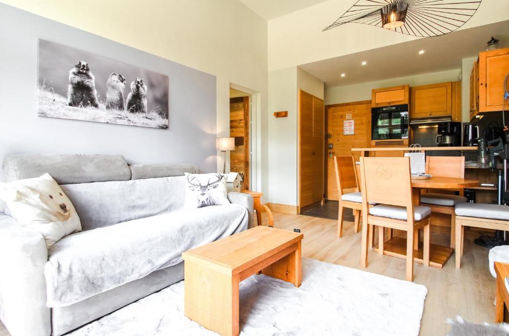Flaine Apartment | 1-bed apartment in 5* Residence with mountain views, ski in, ski out