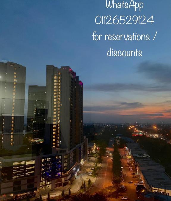 Shah Alam Apartment | 1 Bedroom 1 Bathroom in Gaya Resort Homes 4pax, Aircond, Wifi, Parking