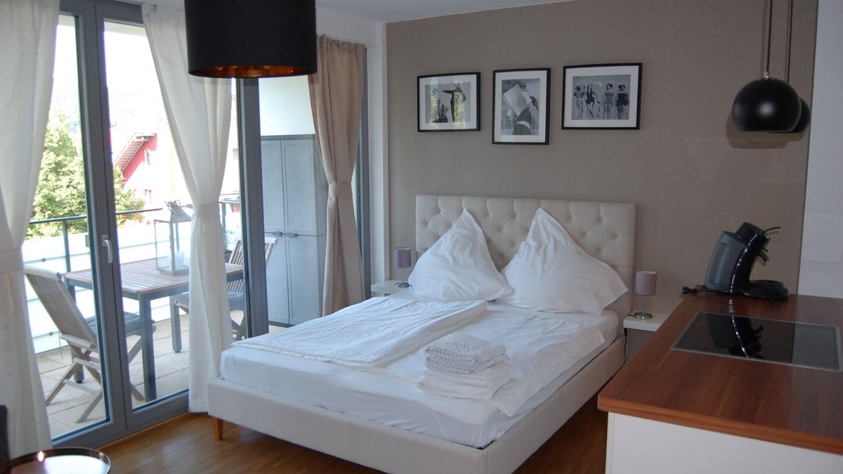Vauban Apartment | 1 bedroom apartment for 1-2 people in Freiburg-Vauban. High-quality