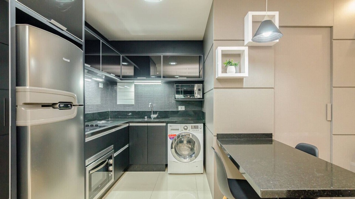 Matriz Apartment | 1 bedroom elegant and sophisticated lifespace Curitiba