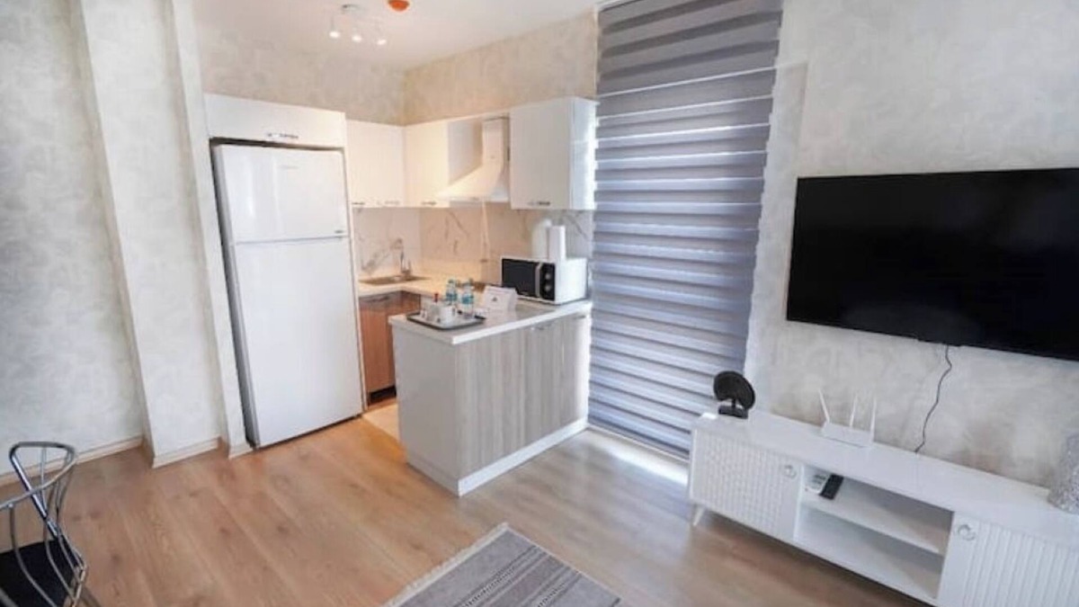 Esenyurt Apartment | 1-bedroom, Nearby services&Park,Wifi, Parking-SS7nn