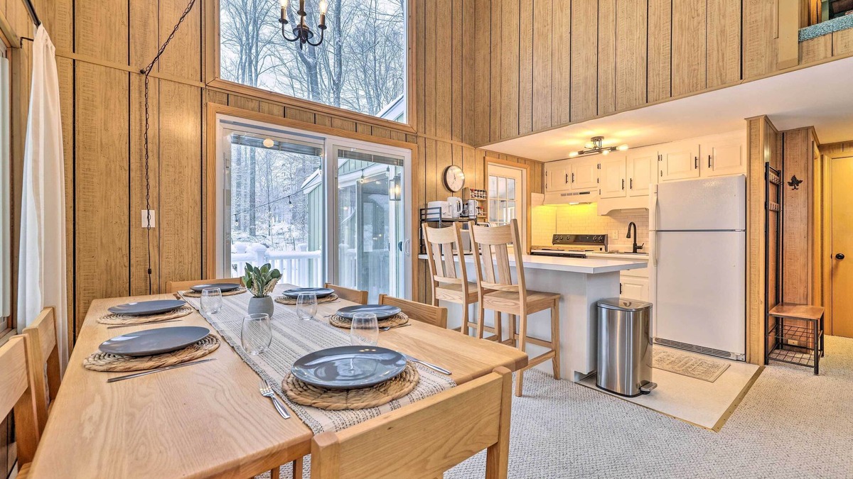 Locust Lake Village Cottage | 1 Block to Lake: Poconos Getaway w/Fire Pit!
