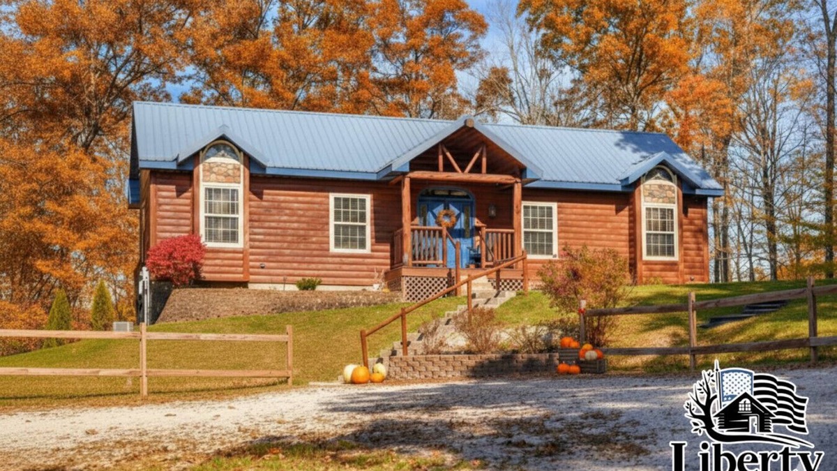 Gnaw Bone Apartment | 1 Liberty Log Cabin in Brown County