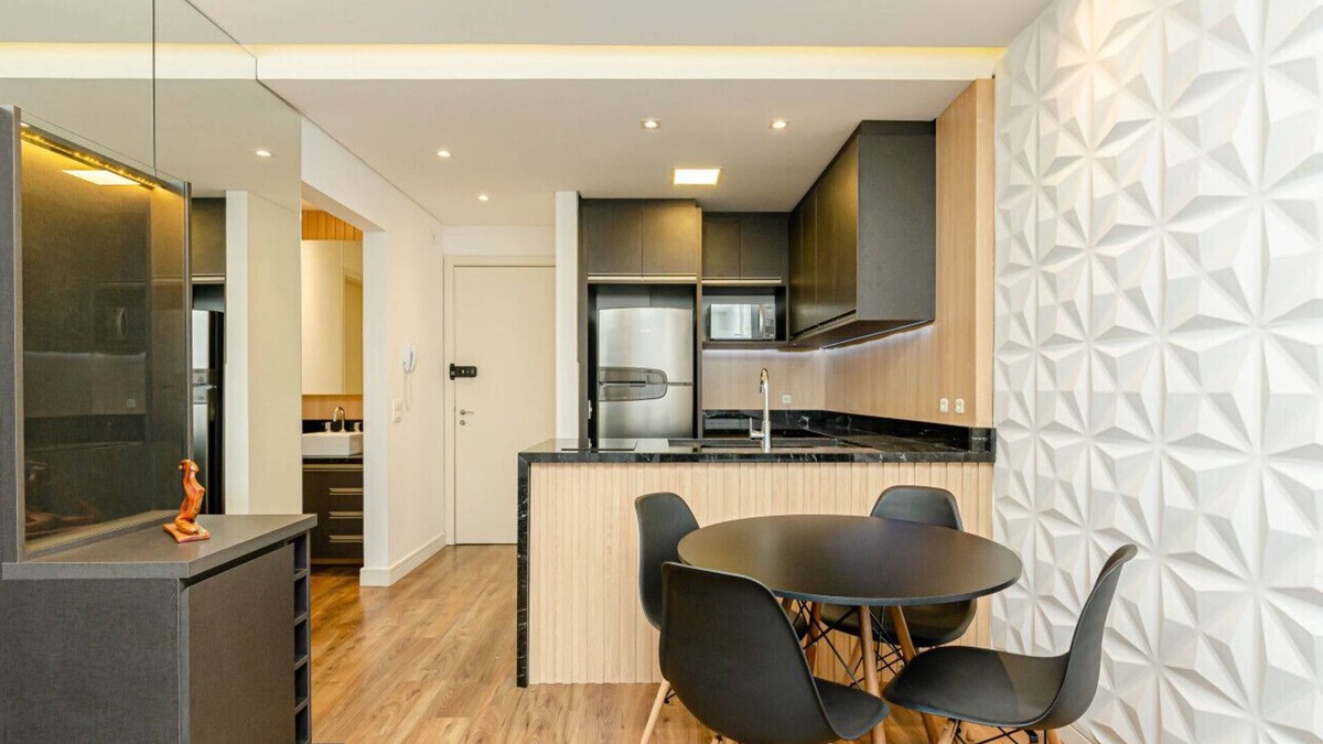 Bigorrilho Apartment | 1 Luxury Bedroom, With Parking Space, Air. Sky condominium club