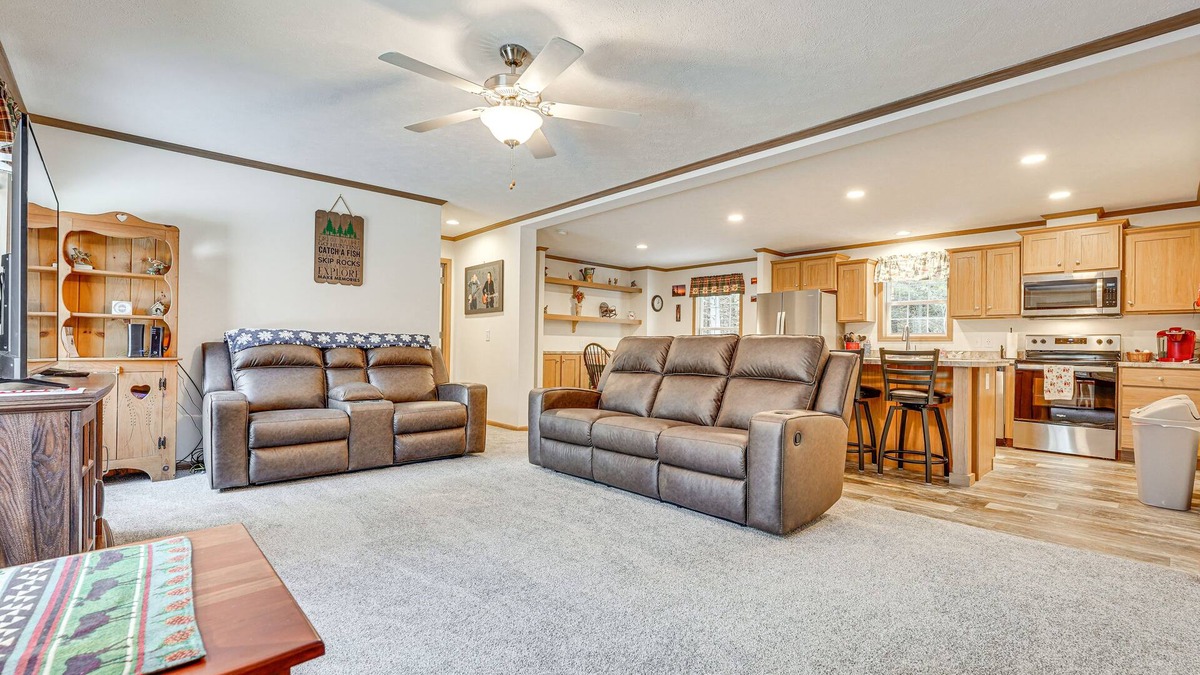 Brant Lake House | < 1 Mi to Beach: Peaceful Brant Lake Home!