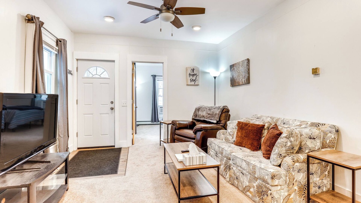 Corning Apartment | 1 Mi to Dtwn: Pet-Friendly Corning Retreat