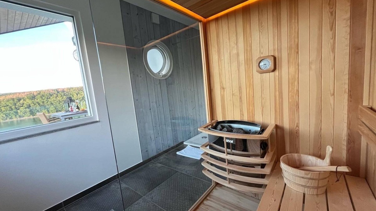 Olpe Apartment | #1 Ommi Kese Penthouse with private panorama sauna