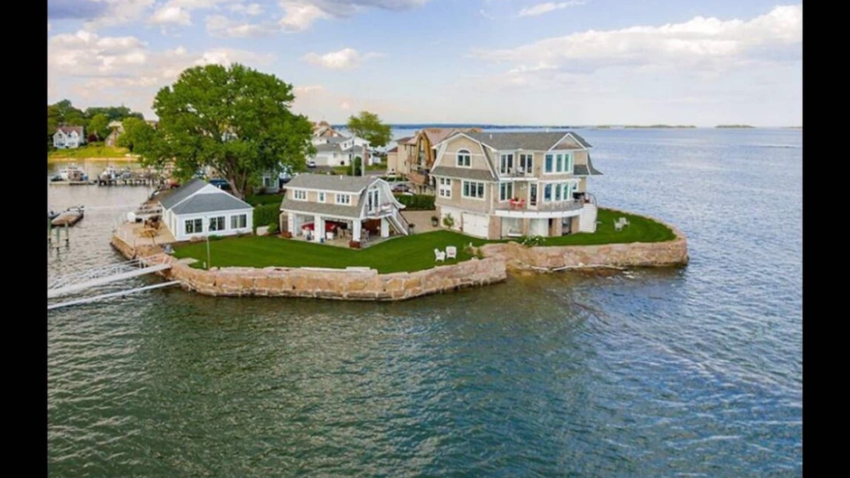 Branford House | #1 views & private oceanfront estate featured in Coastal Living magazine!