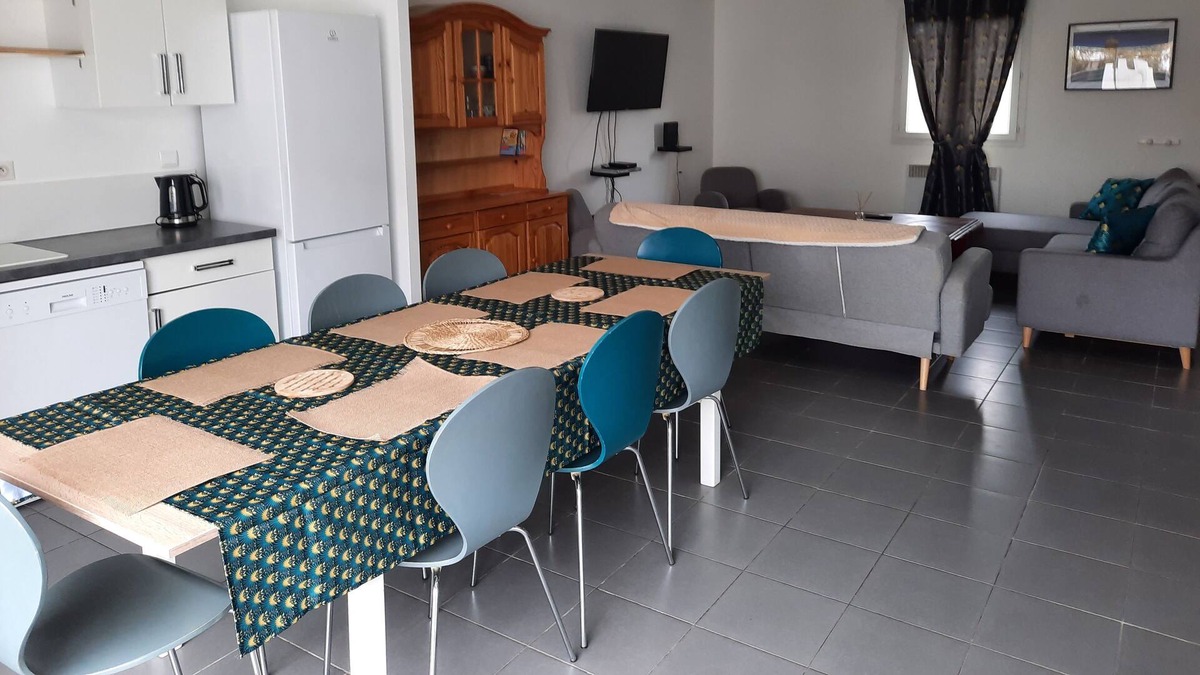 Saint Ouen d'Aunis House | 10 min La Rochelle 110m² 4 bed.