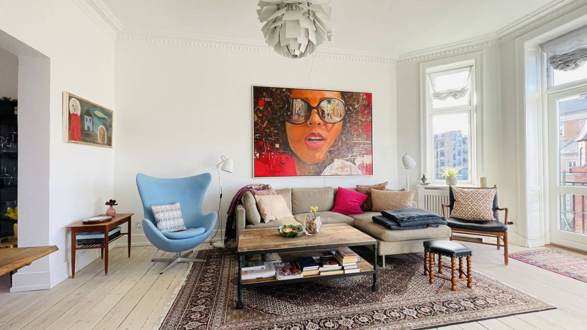 Frederiksberg C Apartment | 100 m² Apartment ∙ 2 bedrooms ∙ 4 guests