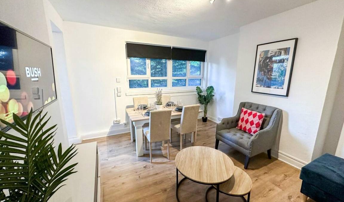 Woodberry Down Apartment | 100 m² Apartment ∙ 3 bedrooms ∙ 9 guests