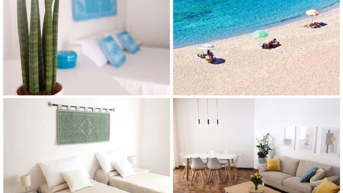Lido Apartment | 100 meters from the beach for 2-6 persons, 3-bedrooms apartment + little garden