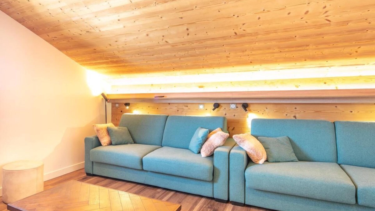 Doucy-Combelouviere Apartment | 100m from resort center, balcony, parking, tv, ski locker, 65m², Valmorel