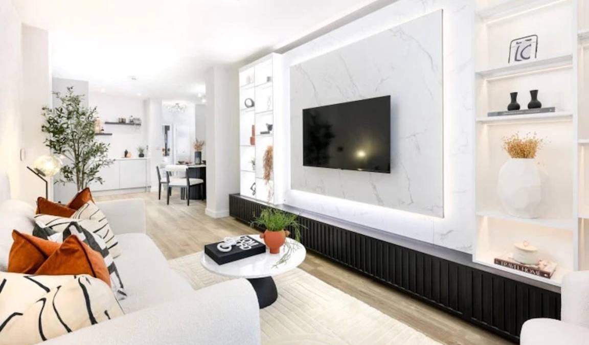 Royal Docks Apartment | 103 m² Apartment ∙ 3 bedrooms ∙ 8 guests