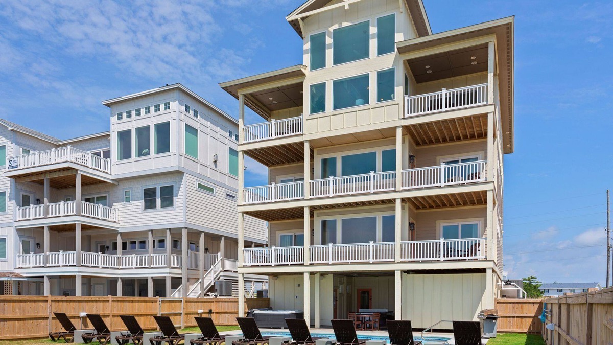 Hatteras House | 10BR Oceanfront Escape | Pool Hot Tub Views