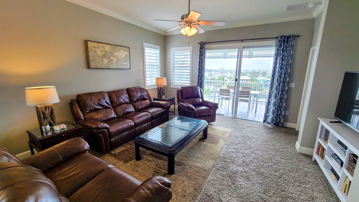 Palm Coast Condo | 1151 Cinnamon Beach, Sleeps 8, 3 Bedroom, 3 Bath, on lake, short walk to beach