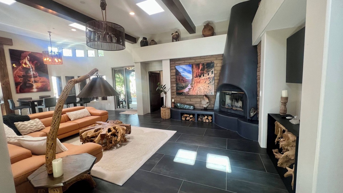 Pinnacle Peak House | 12 bedrooms Custom Home w/2 casita's, 18-hole chipping course & man-cave