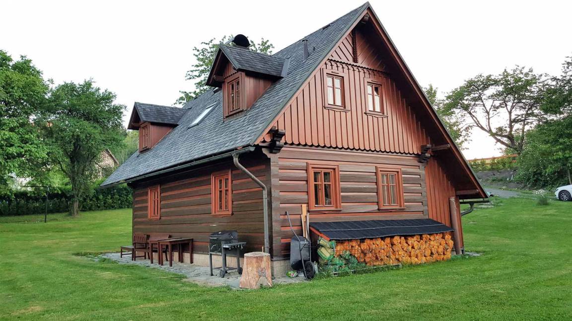 Jilove u Drzkova House | 120 m² House ∙ 3 bedrooms ∙ 10 guests