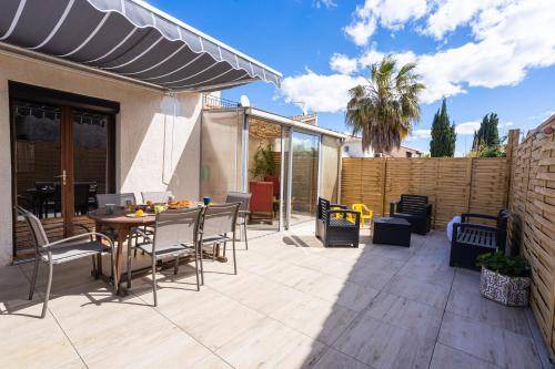 Carnon-Plage Villa | 120 m² Villa ∙ 3 bedrooms ∙ 6 guests