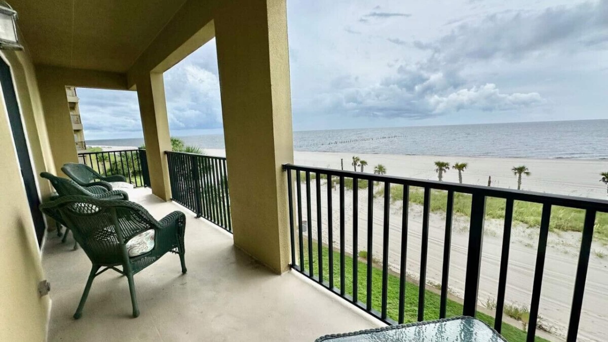 Henderson Point Condo | #123 Beachfront Condo with Amazing Views