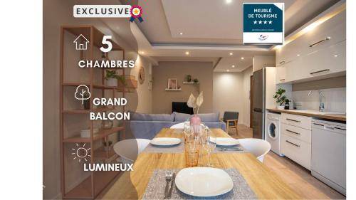 9th Arrondissement Apartment | 124 m² Apartment ∙ 5 bedrooms ∙ 10 guests
