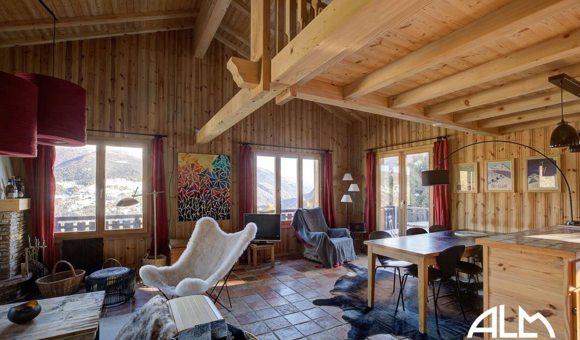Granges Ski Chalet | 125 m² Chalet ∙ 3 bedrooms ∙ 8 guests