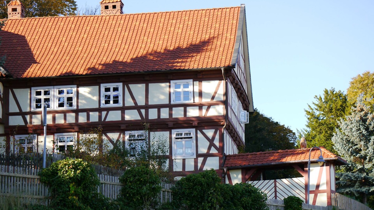 Blankenburg Apartment | 125m² vacation apartment below the castle, with a view over the Harz foreland