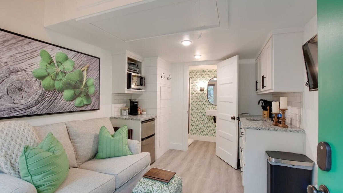 Groveoak House | #13(Lucky Green)Tiny Cottage By Lake Guntersville