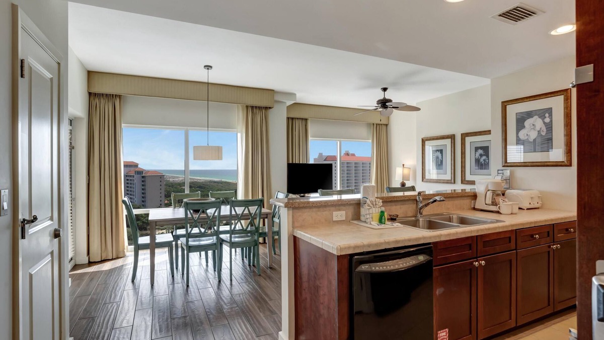 Four Mile Village Condo | 14th Floor Spectacular Views: 2 Bedroom, 2 King Beds, Sleeper Sofa, and Full Kitchen at Sandestin Golf and Beach Resort!