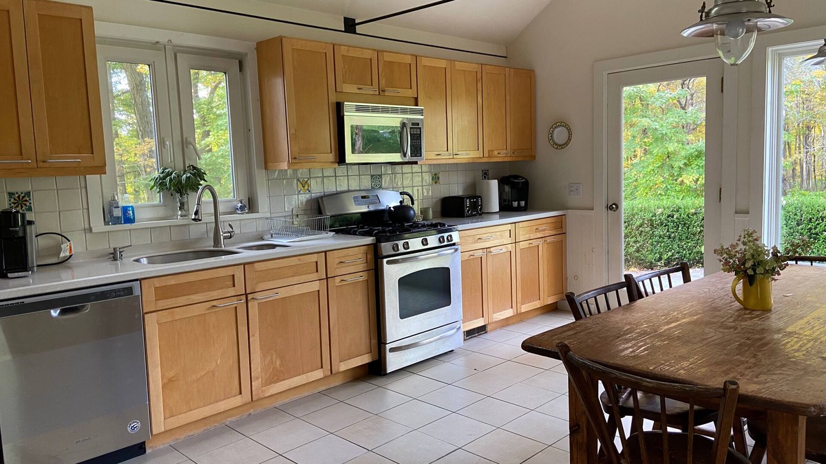 Pine Plains House | 150 year old cottage on 120 acres of land next to a stream
