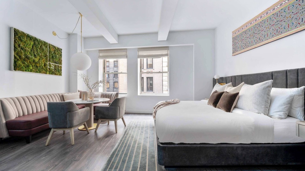 Financial District Apartment | 17John: Premier King Studio Apartment