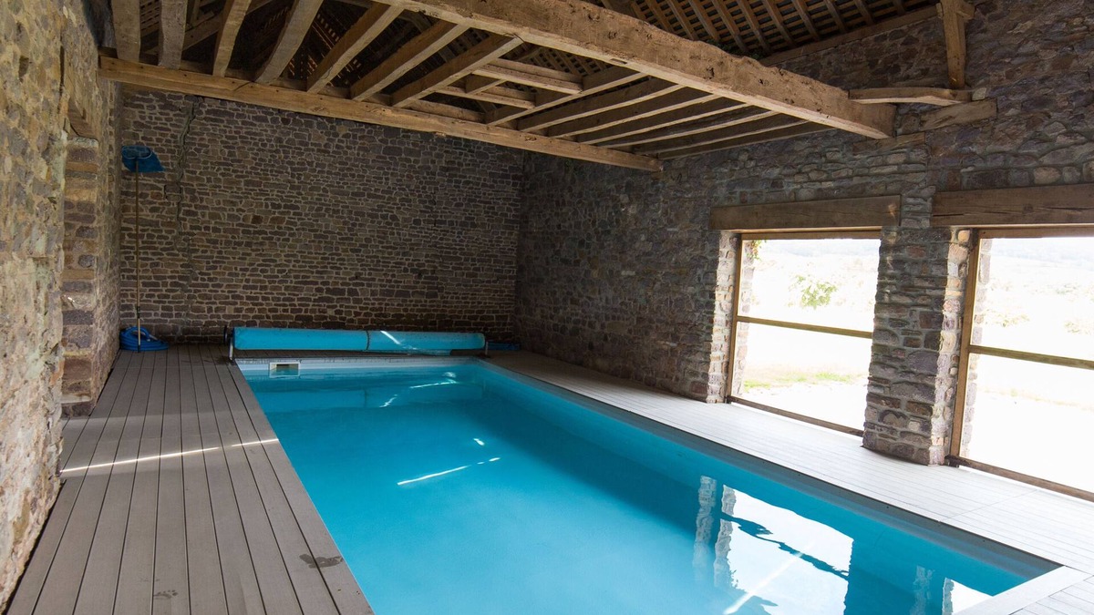 Clecy House | 17th century Manor, Contemporary renovation, Outdoor heated pool
