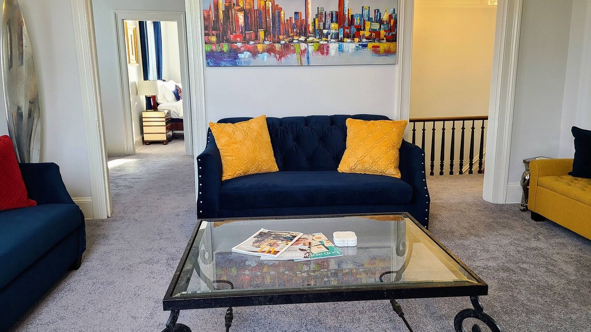 Woodbridge Apartment | 1876 Historical Manor. Luxury 2BR. Treat yourself.