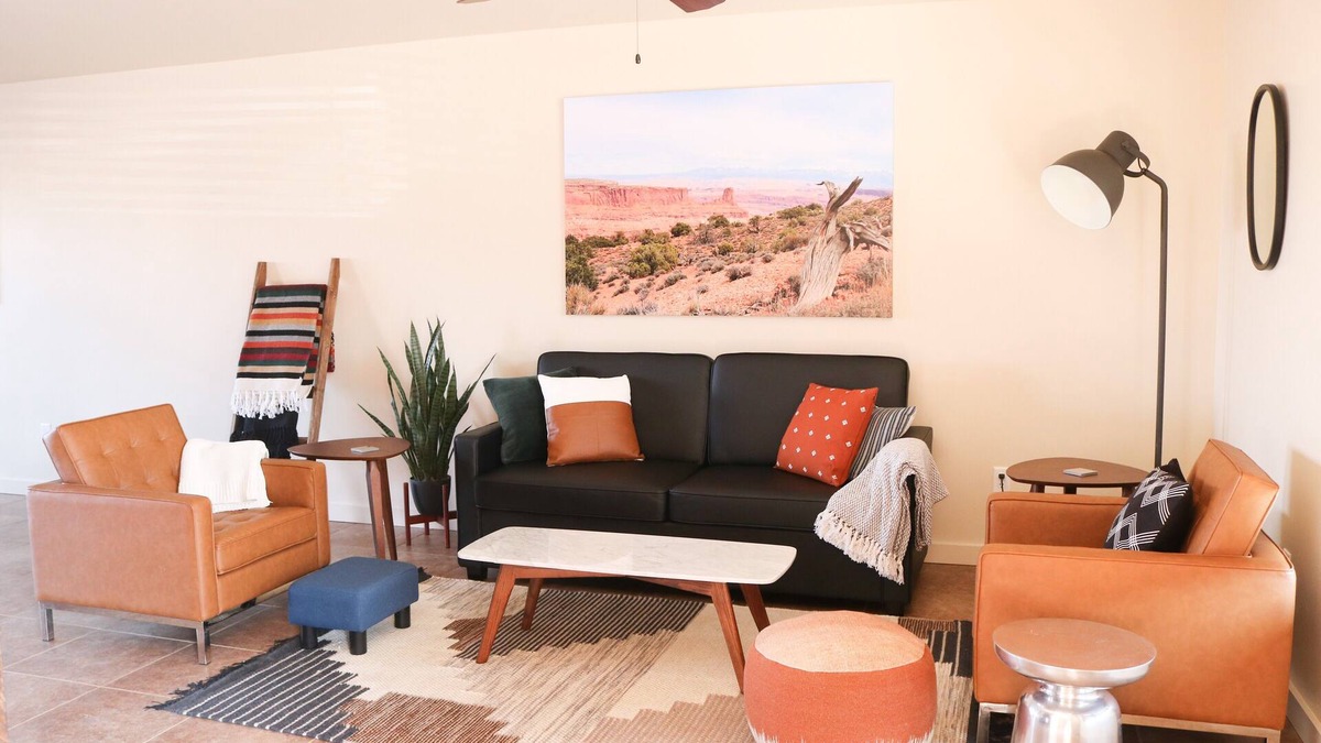 Moab South Valley House | 18A4 Moab Adventure! Pool with Red Rock Views