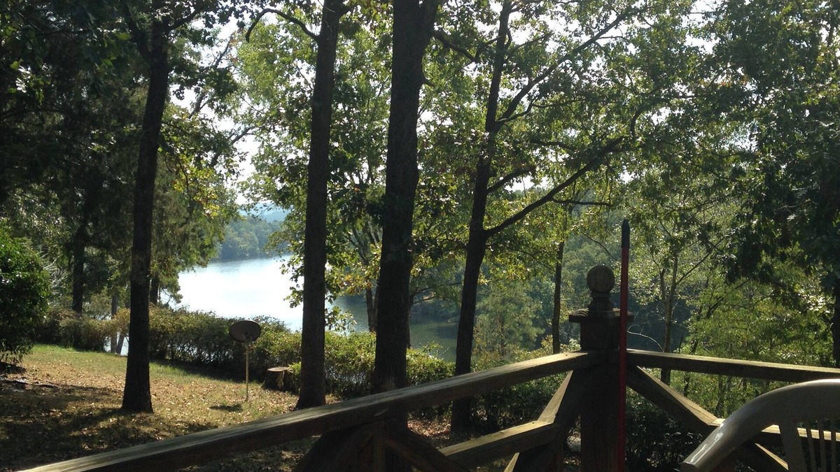Jones Mills Cabin | 1950's Knotty Pine Cabin updated features View of Mountains/Lake Catherine Quiet
