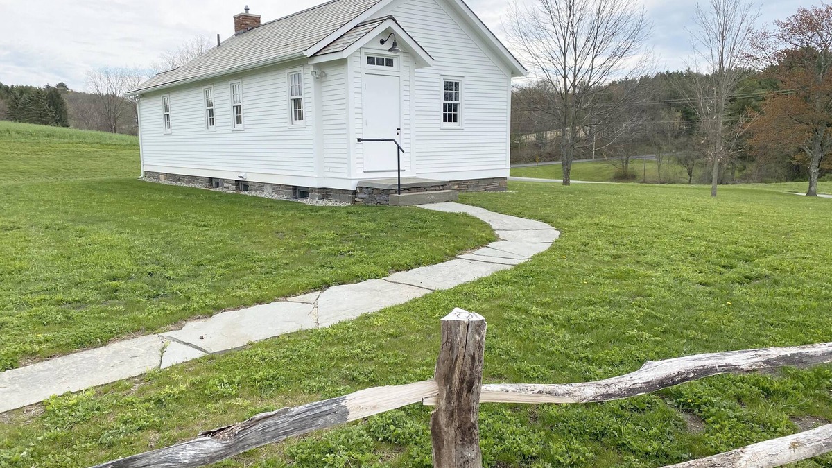 Buskirk House | 19th century school house converted into a charming two story dwelling