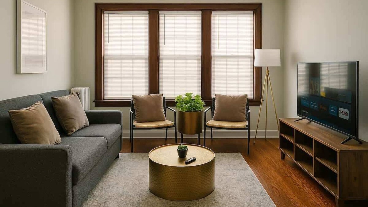 Cragin Apartment | 1BR 1BA Windy City Hideout - Lockwood rep