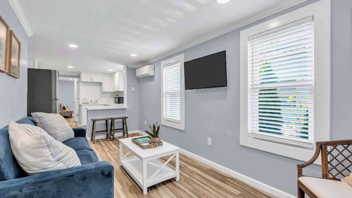 Ocean Grove Apartment | 1BR Renovated Apt Near Asbury | Monthly Stays!