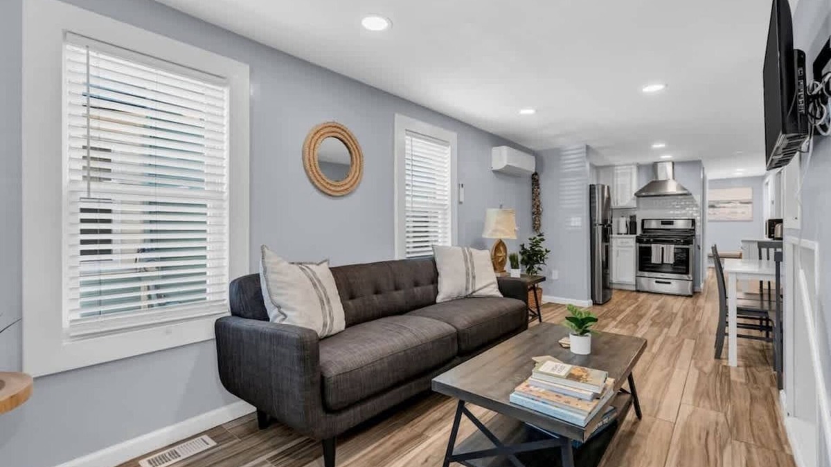 Ocean Grove Apartment | 1BR Victorian Private Apt | Near Beach + Asbury